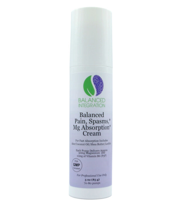 Balanced Pain, Spasms, and Mg Absorption Cream